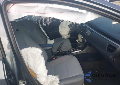 2015 Toyota Corolla L из США, поврежденный, VIN 2T1BURHE0FC390081